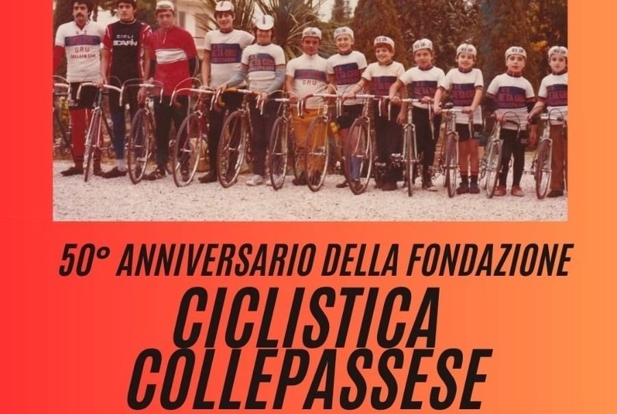 Iniziative per il 50° anniversario dell’Associazione “Ciclistica Collepassese” (10 luglio, ore 20.30, piazza Dante) Iniziative per il 50° anniversario dell’Associazione “Ciclistica Collepassese” (10 luglio, ore 20.30, piazza Dante)