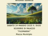 “Leopardi nel cuore”, l’opera di Antonio Sabetta presentata a Cutrofiano (24 maggio, ore 19, Scuderie Palazzo Filomarini)
