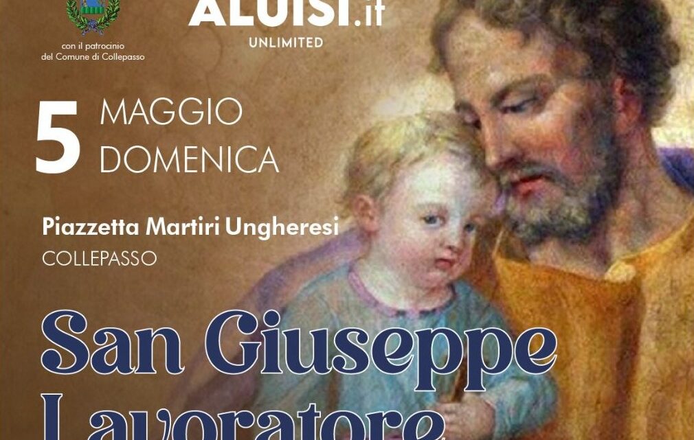Domenica 5 maggio, alle ore 19, la Festa di San Giuseppe Lavoratore in piazzetta Martiri Ungheresi Domenica 5 maggio, alle ore 19, la Festa di San Giuseppe Lavoratore in piazzetta Martiri Ungheresi