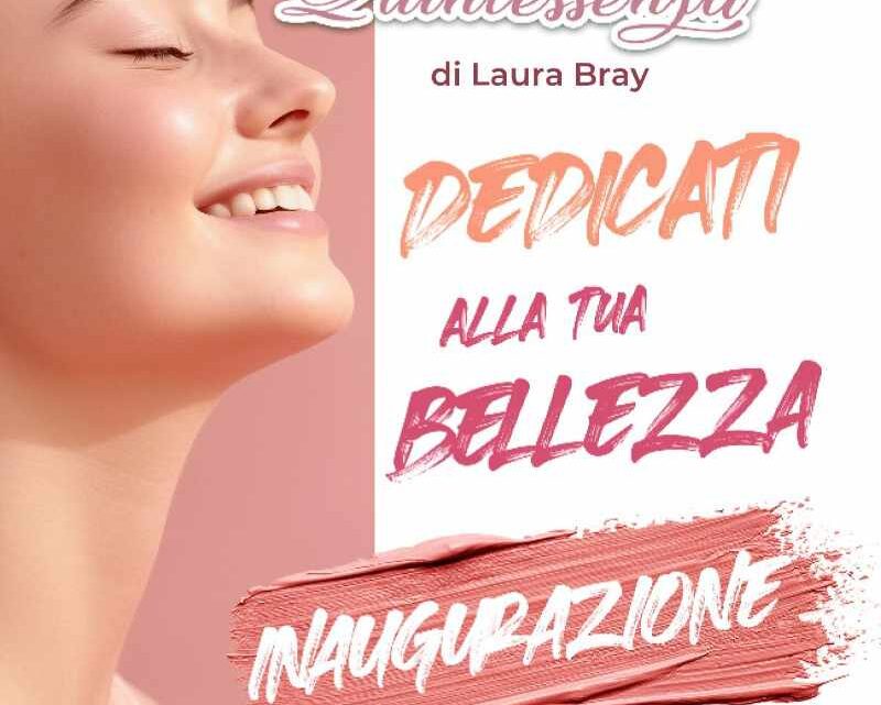 Inaugurazione a Collepasso del Centro estetico/benessere “Quintessenza” di Laura Bray (9 giugno, ore 19.30) Inaugurazione a Collepasso del Centro estetico/benessere “Quintessenza” di Laura Bray (9 giugno, ore 19.30)