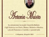 È morto Antonio Maisto