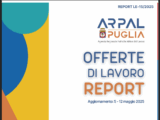 Offerte di lavoro Ambito di Lecce Arpal Puglia (15° Report, 5-12 maggio)