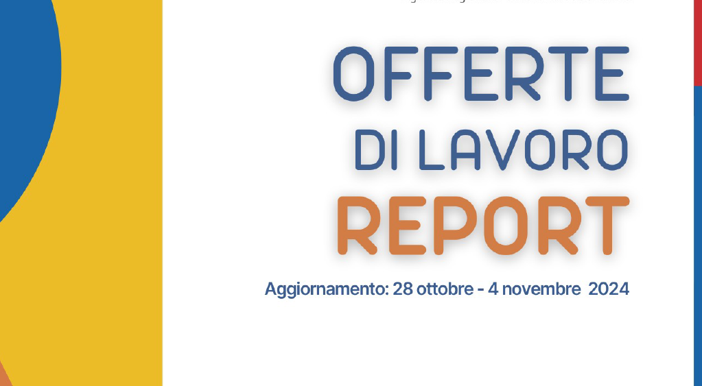 Offerte di lavoro Ambito di Lecce Arpal Puglia (39° Report, 28 ottobre-4 novembre) Offerte di lavoro Ambito di Lecce Arpal Puglia (39° Report, 28 ottobre-4 novembre)
