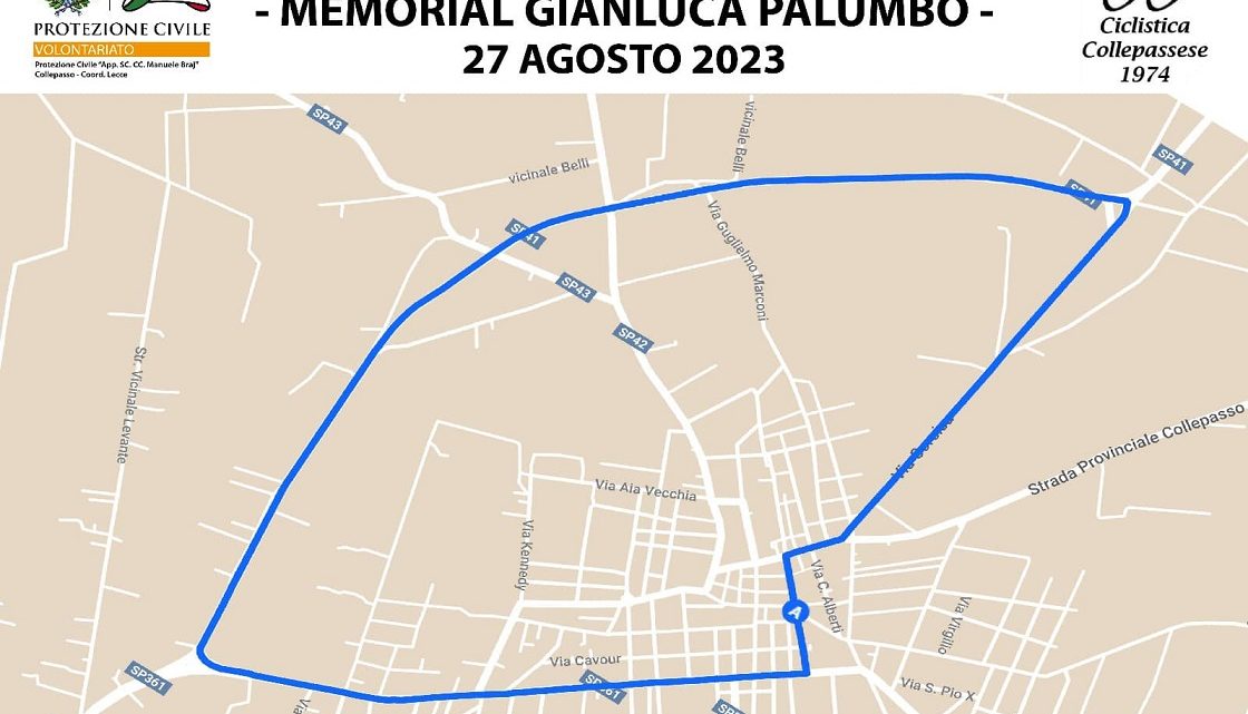 49° Trofeo ciclistico “Vittorio Fersini” (27 agosto, ore 9.30). Comunicato della Protezione Civile 49° Trofeo ciclistico “Vittorio Fersini” (27 agosto, ore 9.30). Comunicato della Protezione Civile