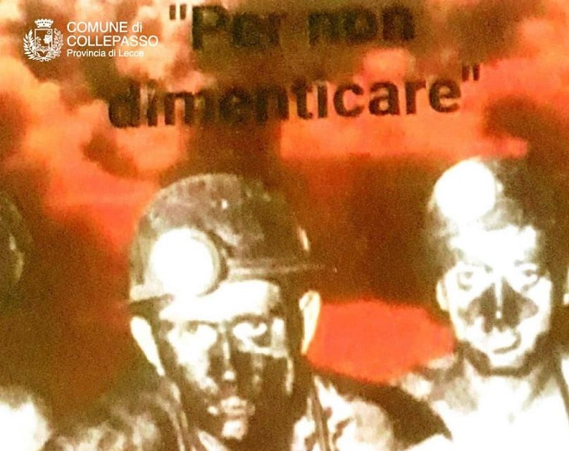 “Per non dimenticare” la tragedia di Marcinelle (2 settembre, ore 20.30, Palazzo Baronale) “Per non dimenticare” la tragedia di Marcinelle (2 settembre, ore 20.30, Palazzo Baronale)