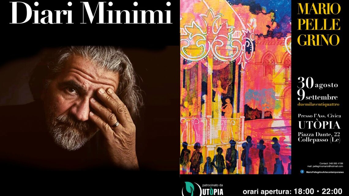 Il pittore Mario Pellegrino espone a Collepasso sino al 9 settembre Il pittore Mario Pellegrino espone a Collepasso sino al 9 settembre