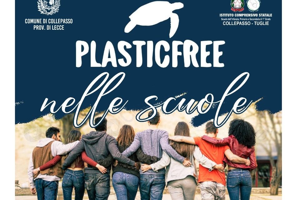 “Plastic free”: incontro nelle scuole (23 novembre, ore 10, Aula Magna Scuola Secondaria)