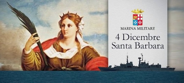 L Associazione Marinai Celebra La Protettrice Santa Barbara 4 Dic Ore 18 Chiesa Cristo Re Infocollepasso