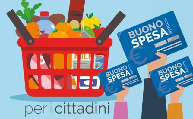 Emergenza Covid: ancora aperte le domande al Comune per i contributi di “solidarietà alimentare” (“buoni spesa”) erogati dal Governo Emergenza Covid: ancora aperte le domande al Comune per i contributi di “solidarietà alimentare” (“buoni spesa”) erogati dal Governo