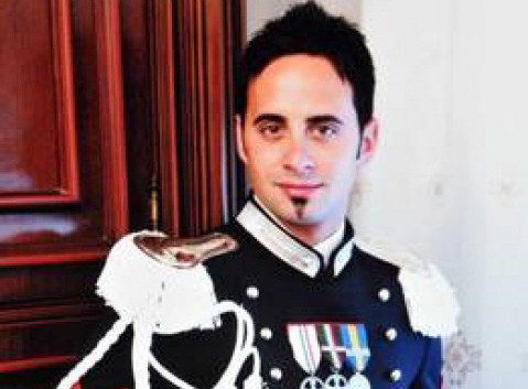 Il giovane carabiniere collepassese Manuele Braj vittima di un attentato in Afghanistan