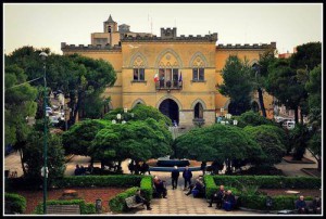 La vecchia piazza Dante